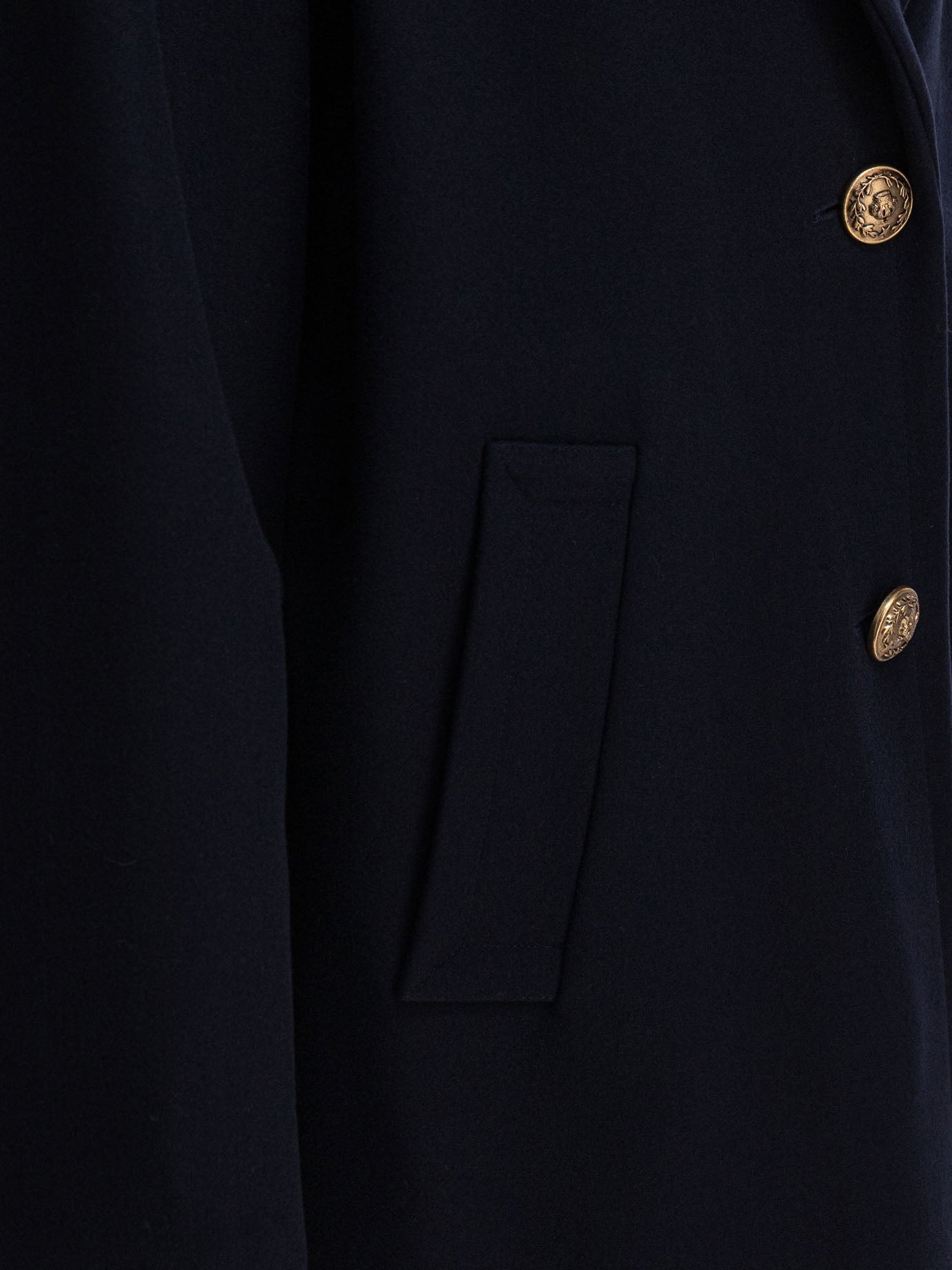Long coats Solid colour  Blue - Golden Goose Women | PDP | VIETTI Online Store | Zoom-Modal_4
