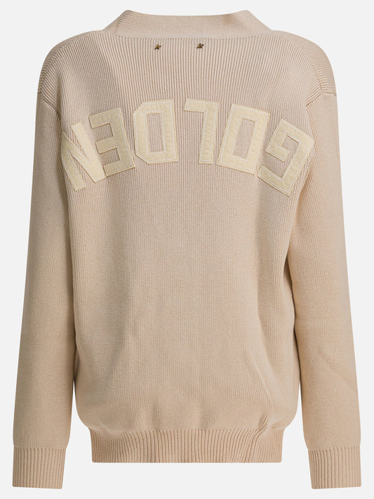 Cardigans Solid colour  Beige - Golden Goose Women | PDP | VIETTI Online Store | 2
