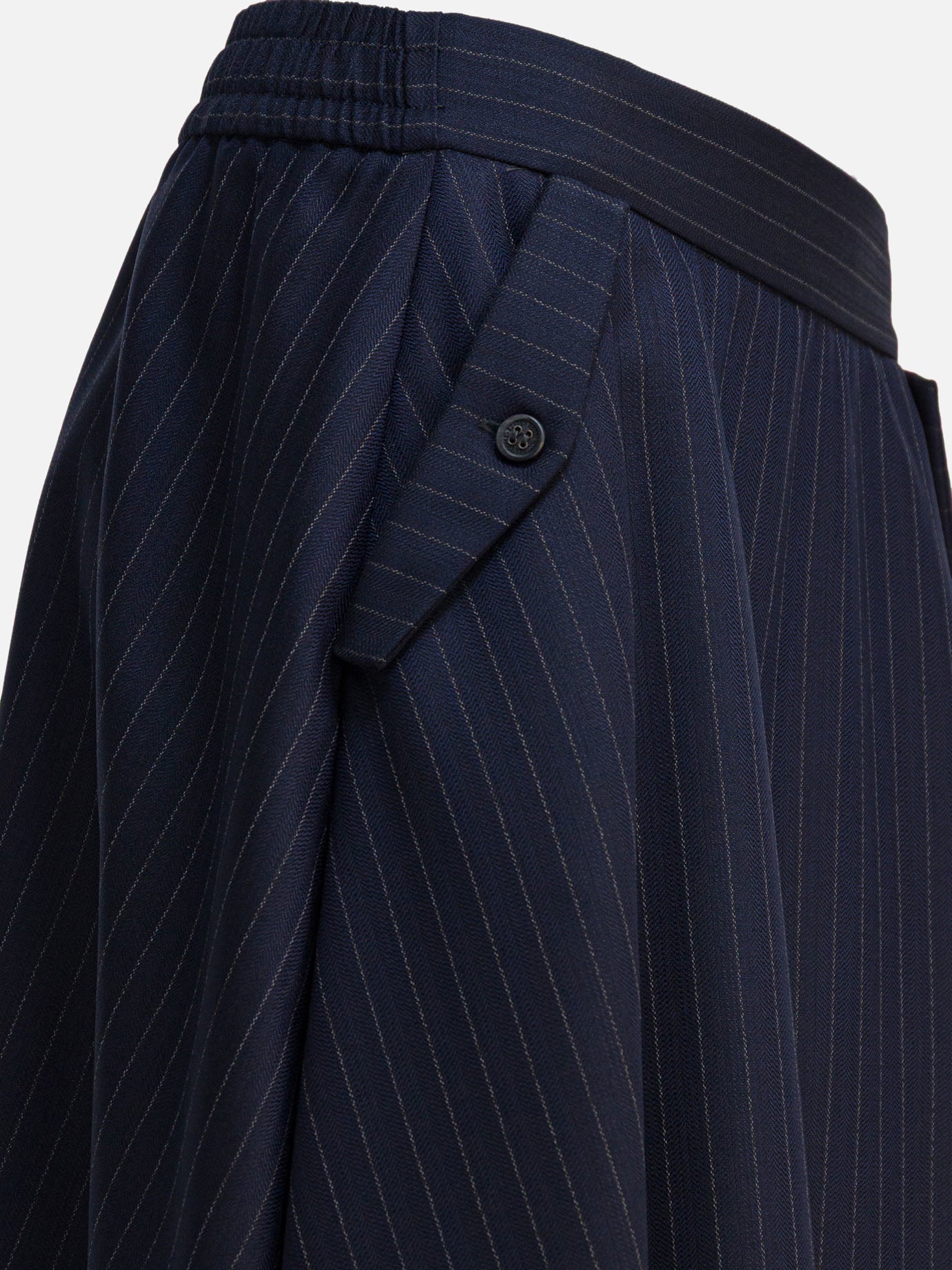 Midi skirts Pinstriped  Blue - Golden Goose Women | PDP | VIETTI Online Store | thumbnail_4