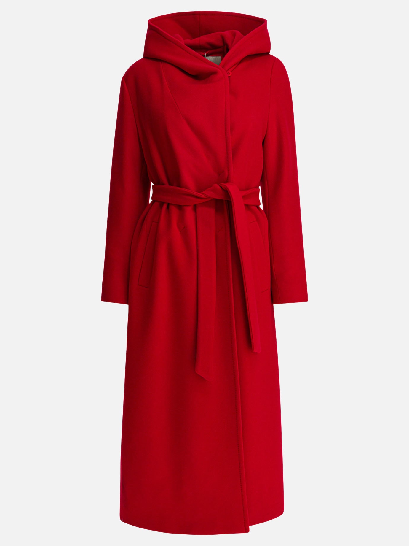 Long coats Solid colour  Red - Herno Women | PDP | VIETTI Online Store | thumbnail