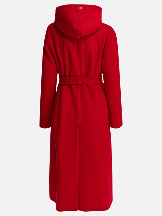 Long coats Solid colour  Red - Herno Women | PDP | VIETTI Online Store | 2

