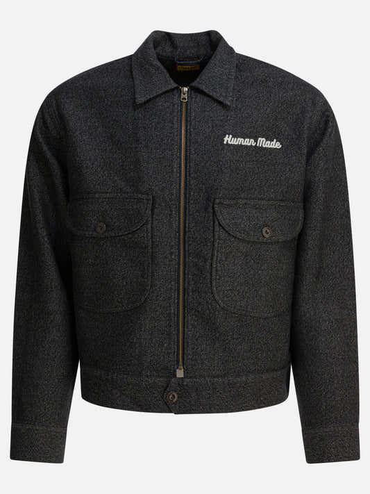 Overshirt jackets Logo  Grey - Human Made Men | PLP | VIETTI Online Store 
