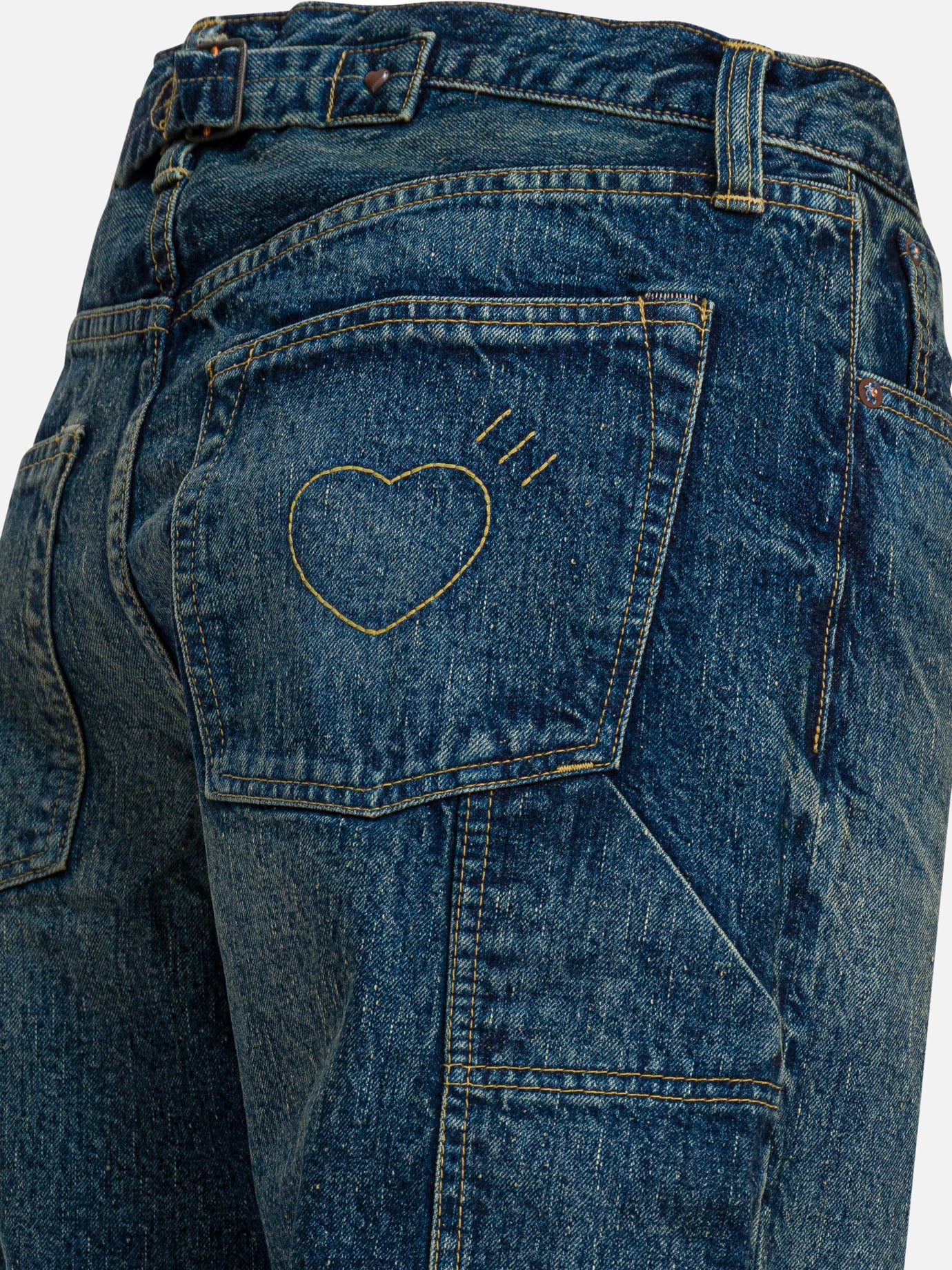 Straight-leg jeans Solid colour  Blue - Human Made Men | PDP | VIETTI Online Store | Zoom-Modal_4
