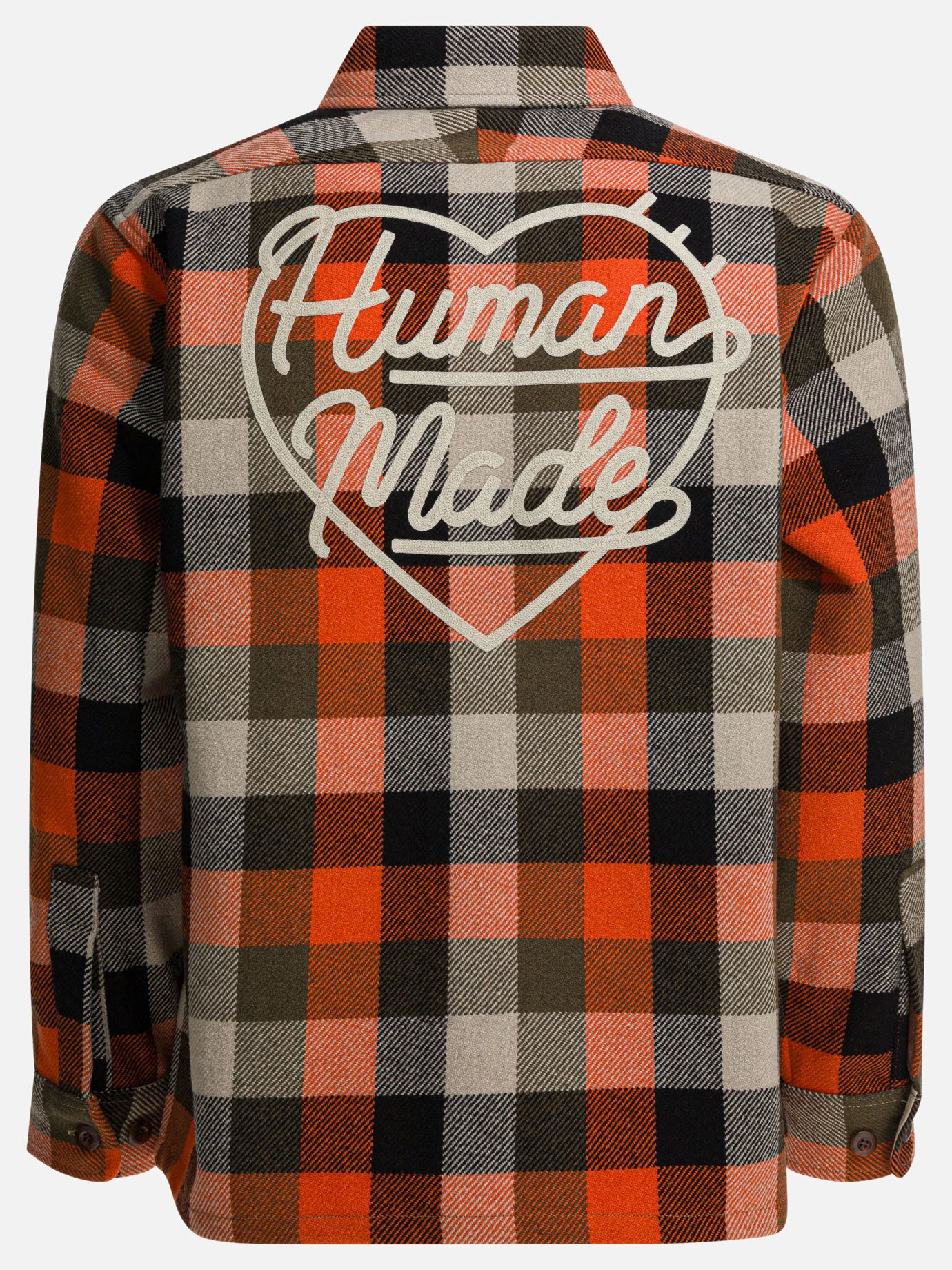 Overshirt jackets Check  Orange - Human Made Men | PDP | VIETTI Online Store | thumbnail_2