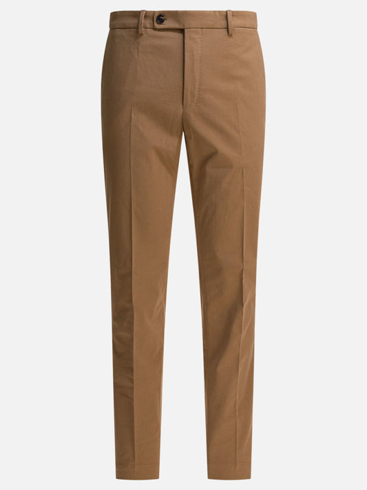 Tailored trousers Solid colour  Beige - Incotex Men | PLP | VIETTI Online Store 
