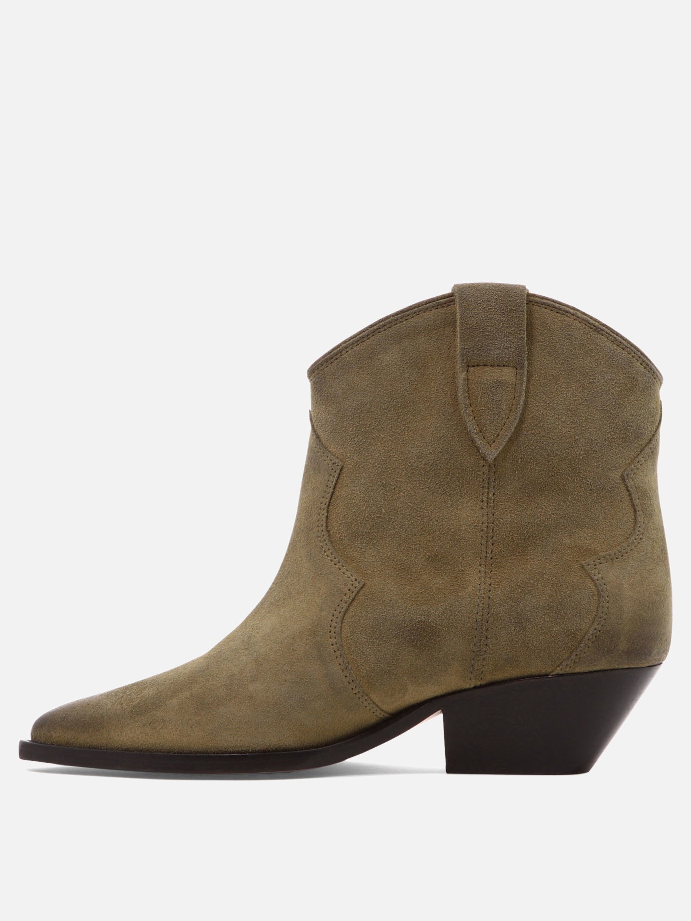 Cowboy 100% calf velvet leather - 100% cow leather  Beige - Isabel Marant Women | PDP | VIETTI Online Store | Zoom-Modal_3
