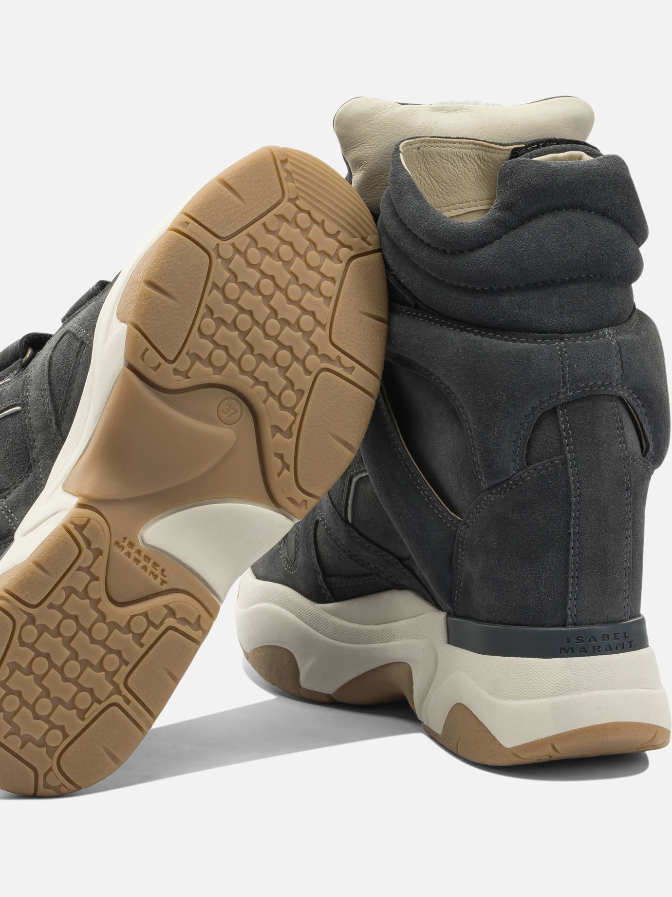 High top sneakers 24HBK0009FA  Grey - Isabel Marant Women | PDP | VIETTI Online Store | Zoom-Modal_5
