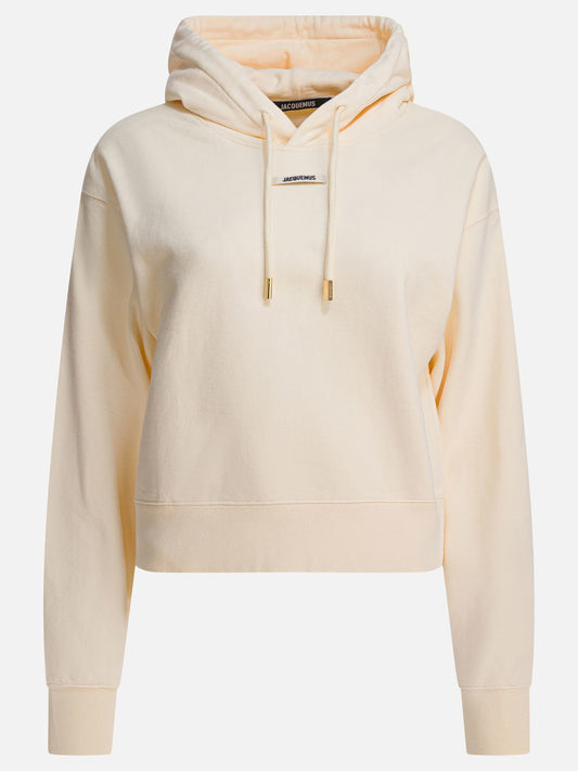 Hoodies Logo  Beige - Jacquemus Women | PLP | VIETTI Online Store 
