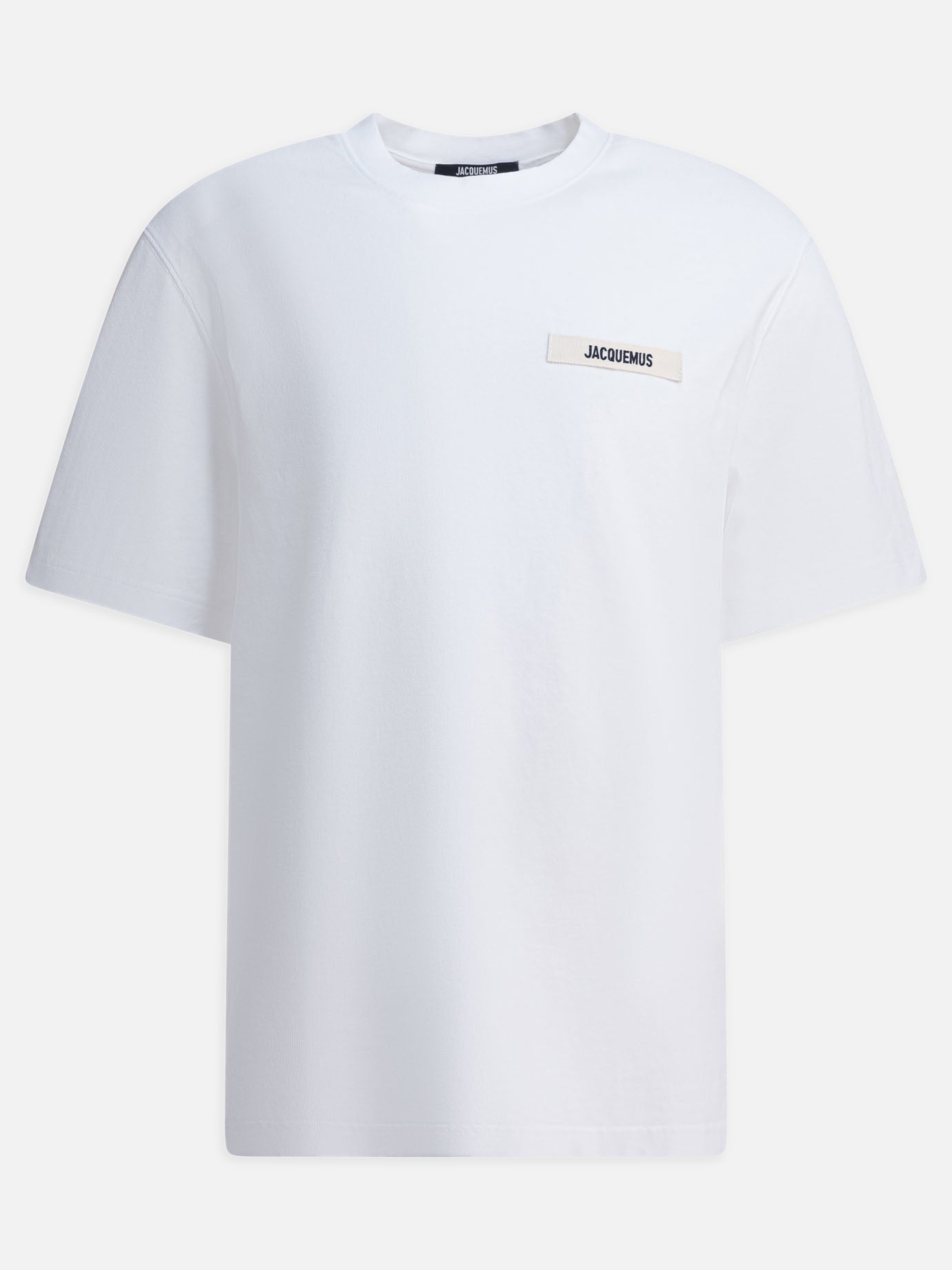 Crewneck t-shirts Logo  White - Jacquemus Men | PDP | VIETTI Online Store | thumbnail