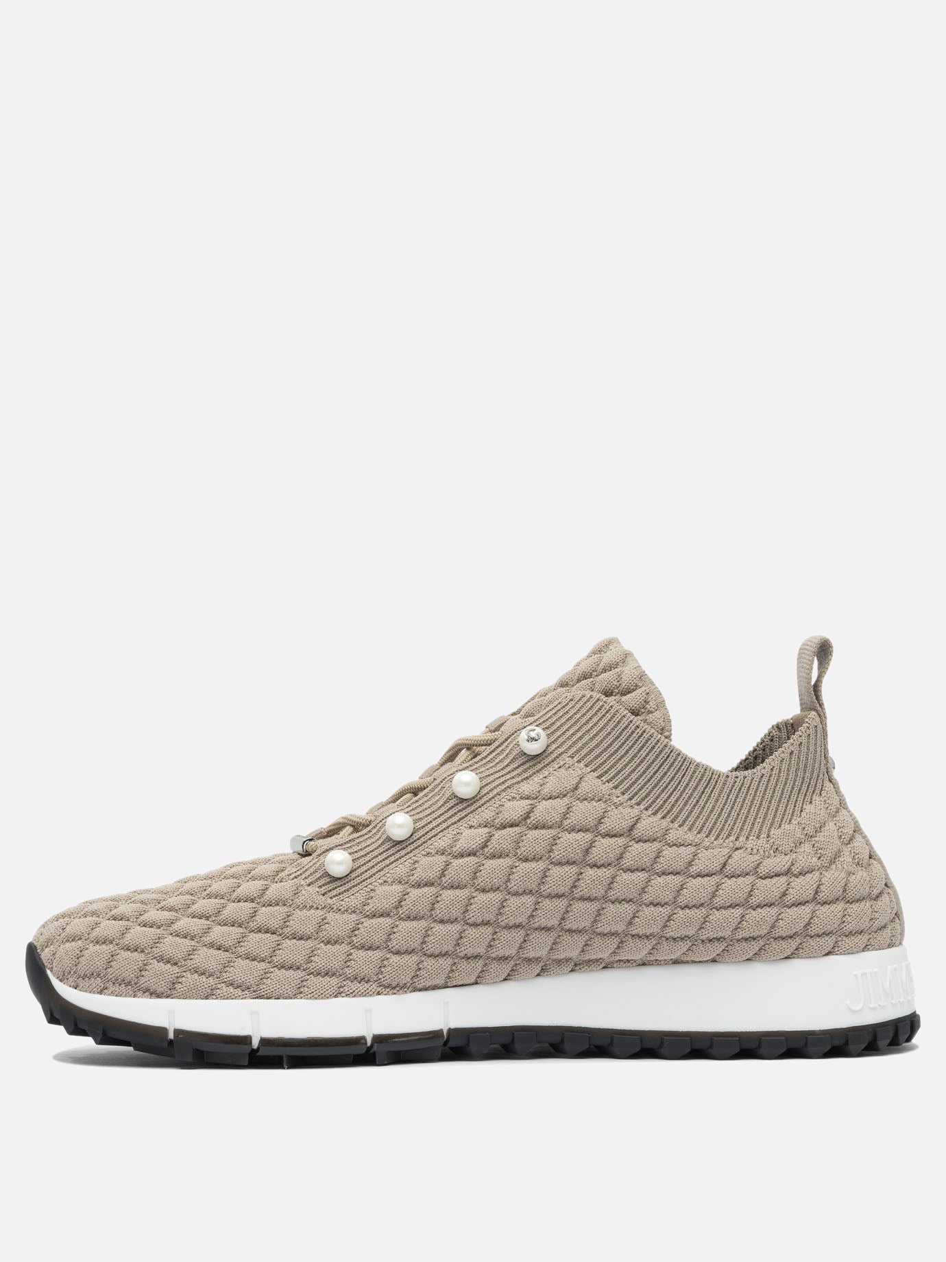 Low top sneakers 100% textile - 100% rubber  Grey - Jimmy Choo Women | PDP | VIETTI Online Store | Zoom-Modal_3
