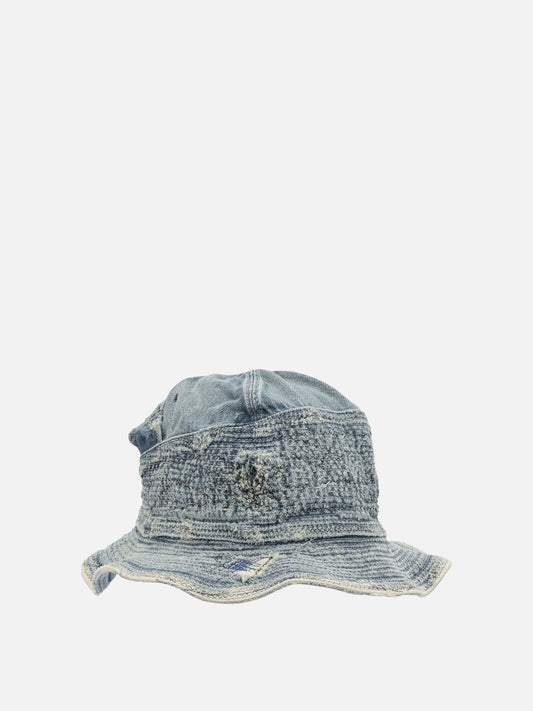 Bucket hats 100% cotton  Blue - KAPITAL Men | PLP | VIETTI Online Store | 2
