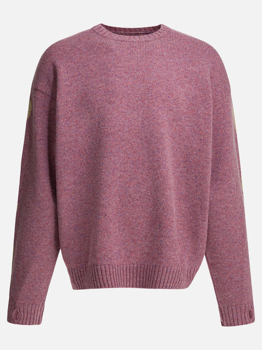 Crewneck sweaters Solid colour  Purple - KAPITAL Men | PLP | VIETTI Online Store 
