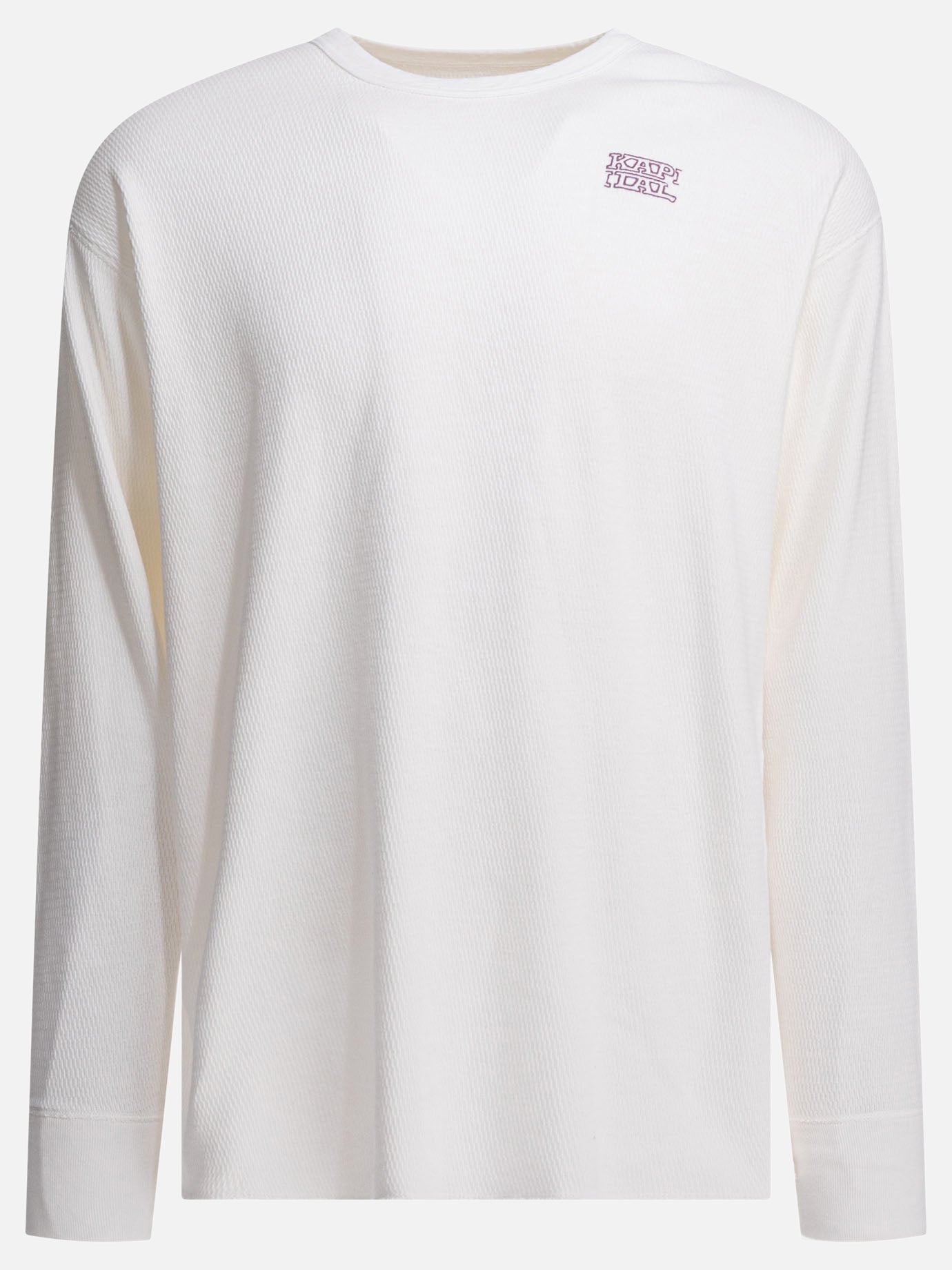 Crewneck t-shirts Logo  White - KAPITAL Men | PDP | VIETTI Online Store | Zoom-Modal
