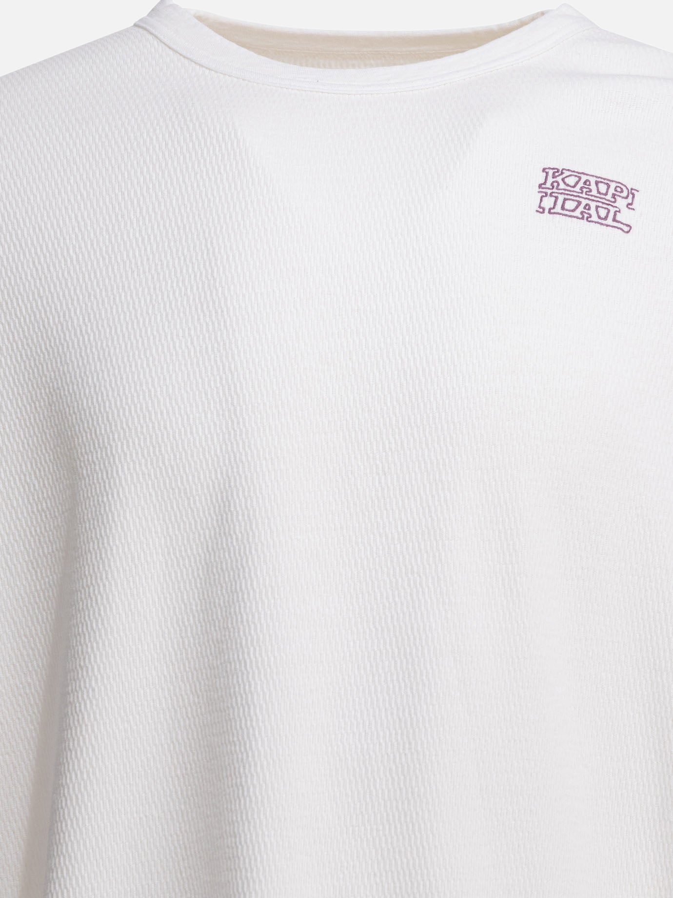 Crewneck t-shirts Logo  White - KAPITAL Men | PDP | VIETTI Online Store | Zoom-Modal_3

