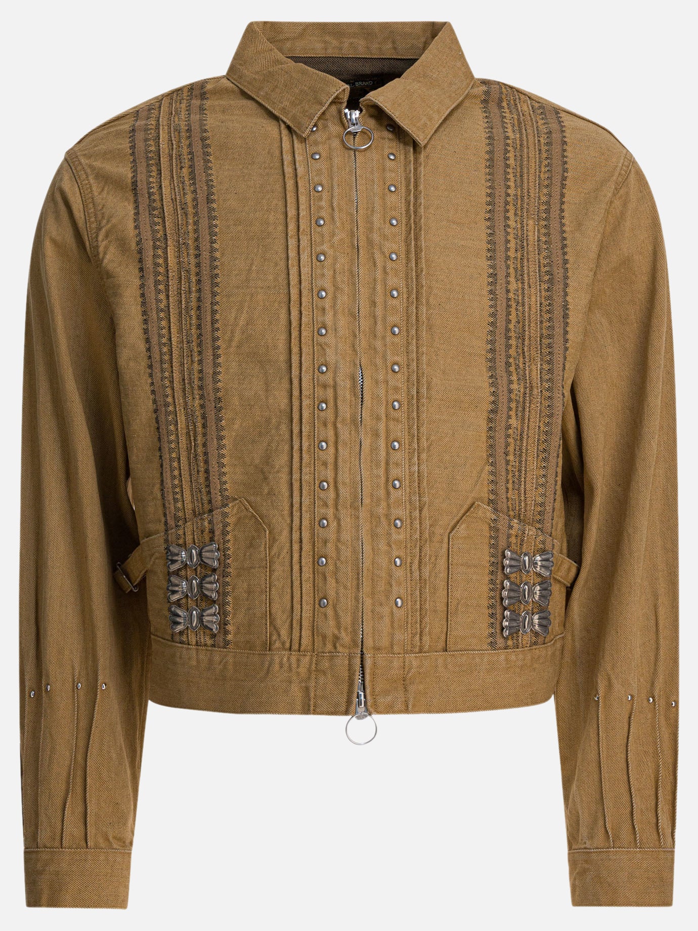 Overshirt jackets Embroidered  Beige - KAPITAL Men | PDP | VIETTI Online Store | Zoom-Modal
