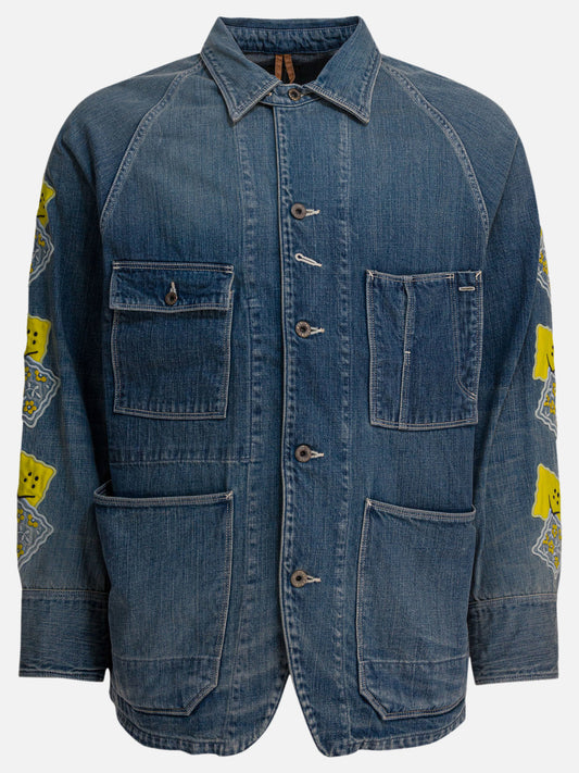 Denim jackets Denim  Blue - KAPITAL Men | PDP | VIETTI Online Store 
