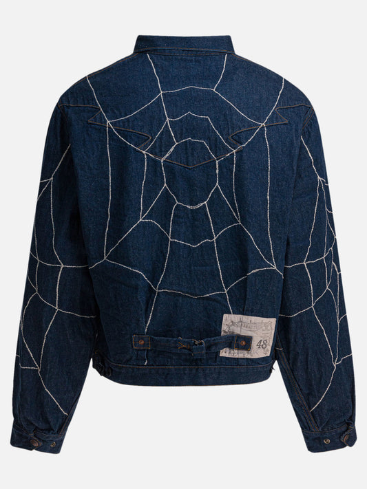 Denim jackets Embroidered  Blue - KAPITAL Men | PDP | VIETTI Online Store | 2
