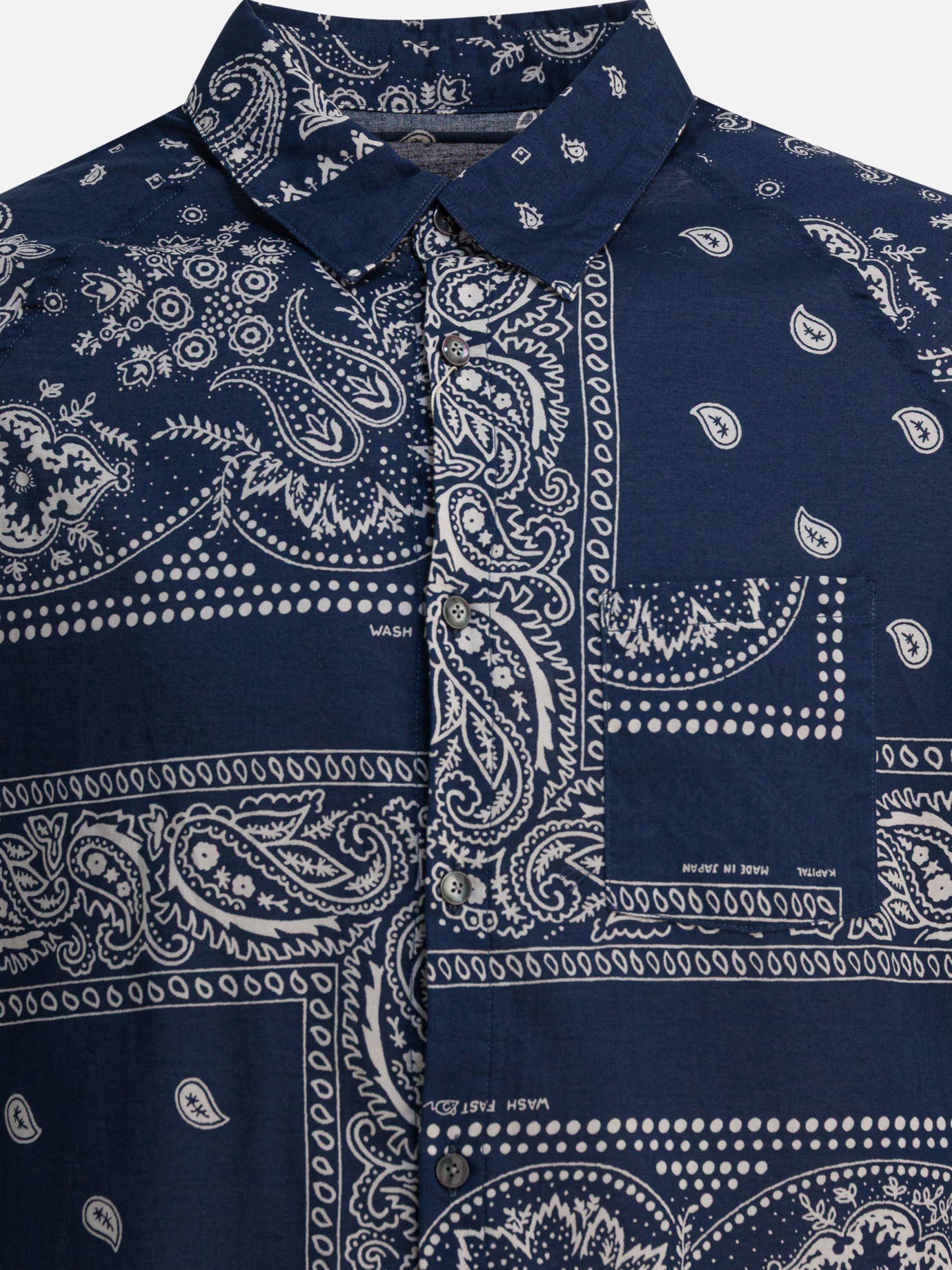 Casual shirts Paisley  Blue - KAPITAL Men | PDP | VIETTI Online Store | thumbnail_3