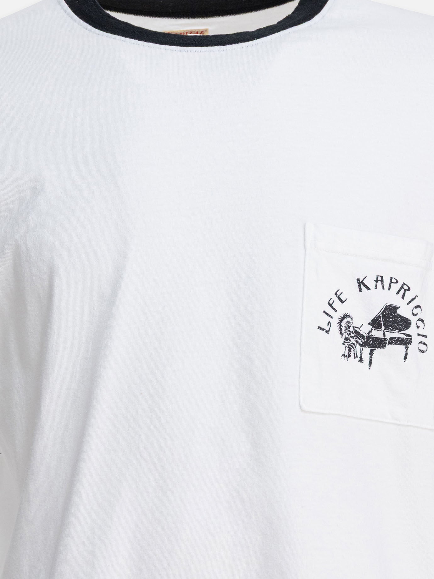 Crewneck t-shirts Print  White - KAPITAL Men | PDP | VIETTI Online Store | Zoom-Modal_3
