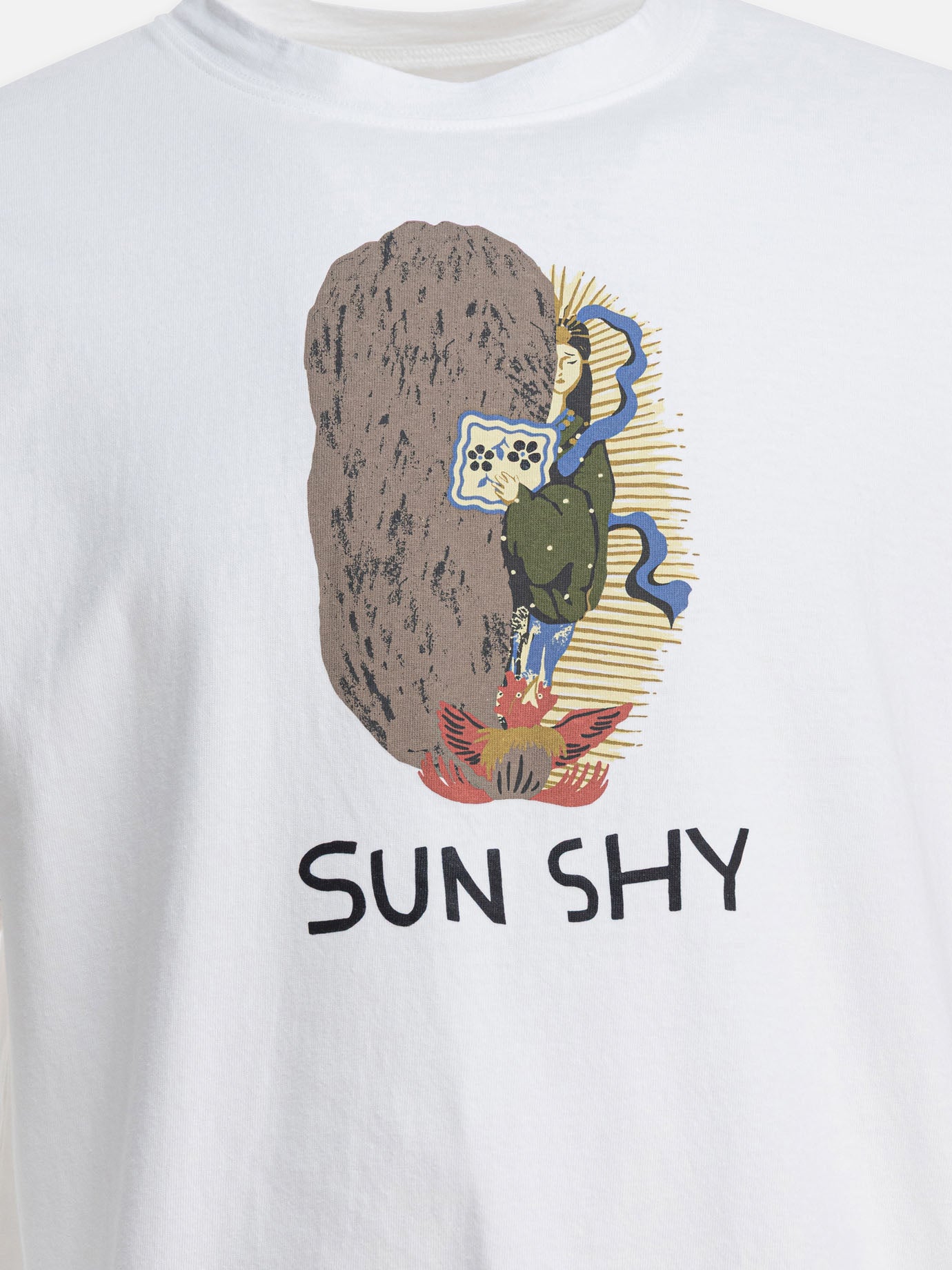 Crewneck t-shirts Print  White - KAPITAL Men | PDP | VIETTI Online Store | thumbnail_3