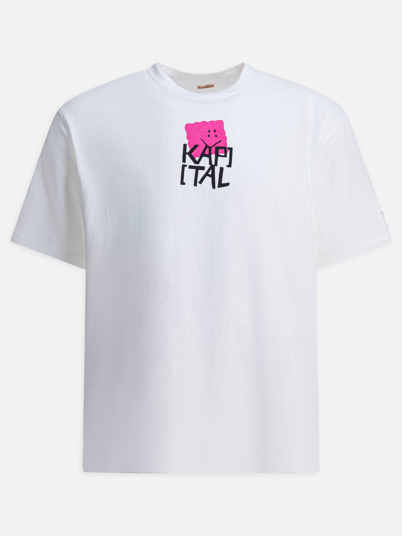 Crewneck t-shirts Logo  White - KAPITAL Men | PDP | VIETTI Online Store | thumbnail
