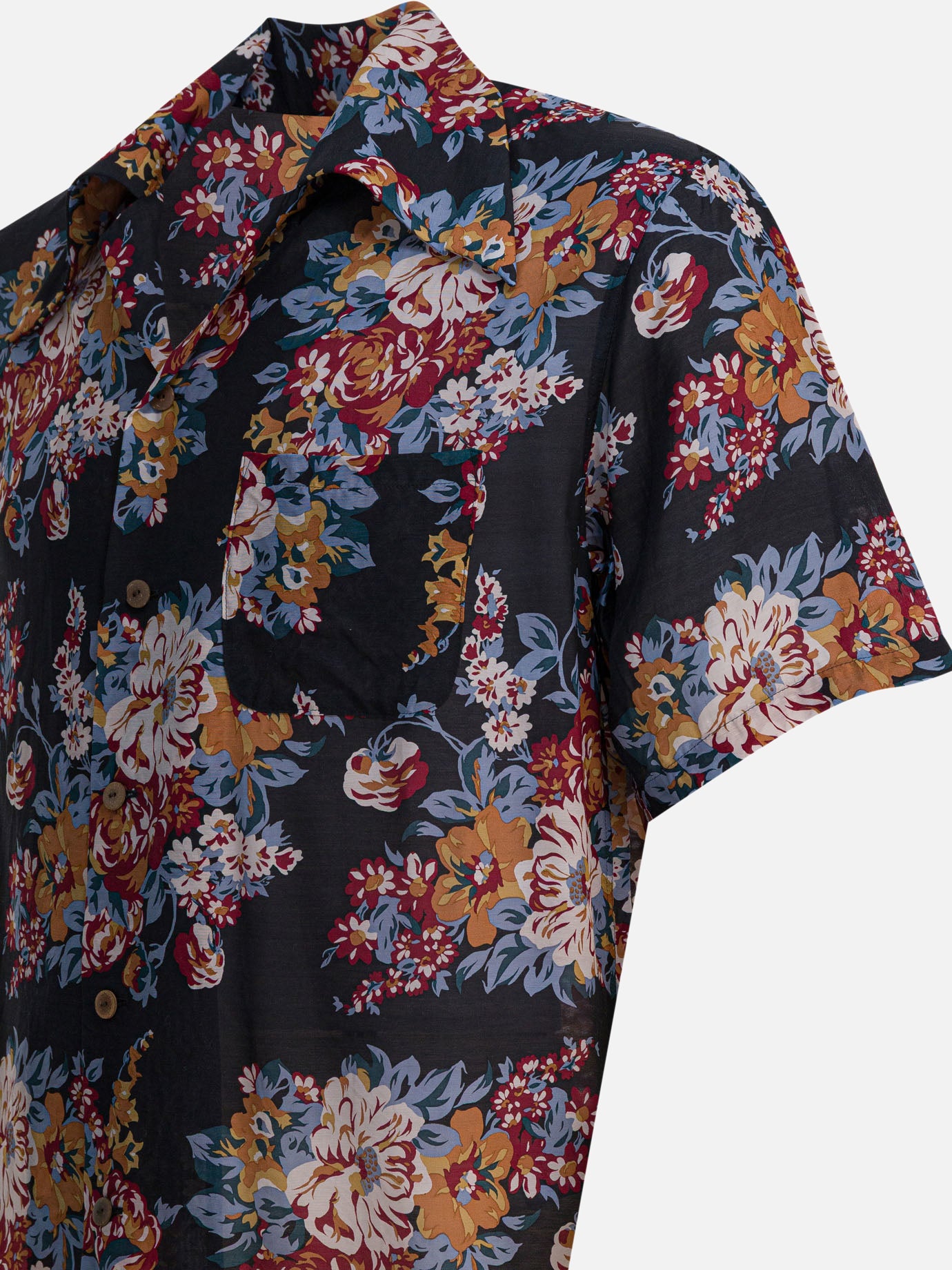 Casual shirts Floral  Black - KAPITAL Men | PDP | VIETTI Online Store | thumbnail_4