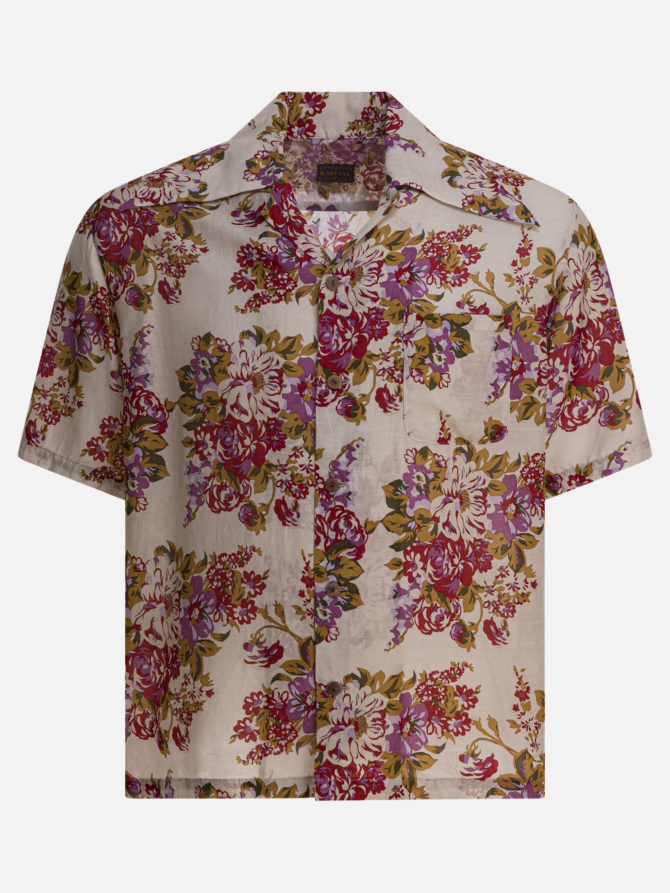 Casual shirts Floral  Pink - KAPITAL Men | PDP | VIETTI Online Store | thumbnail