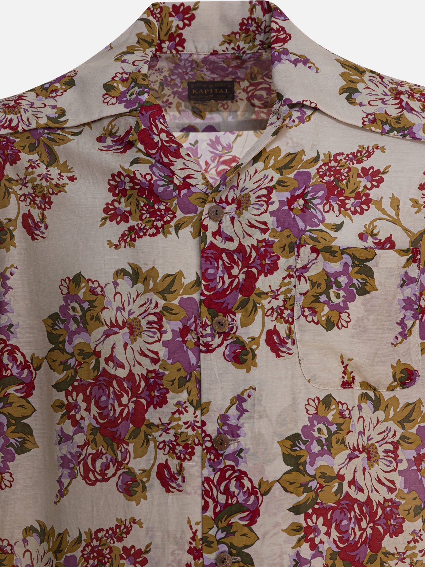 Casual shirts Floral  Pink - KAPITAL Men | PDP | VIETTI Online Store | Zoom-Modal_3
