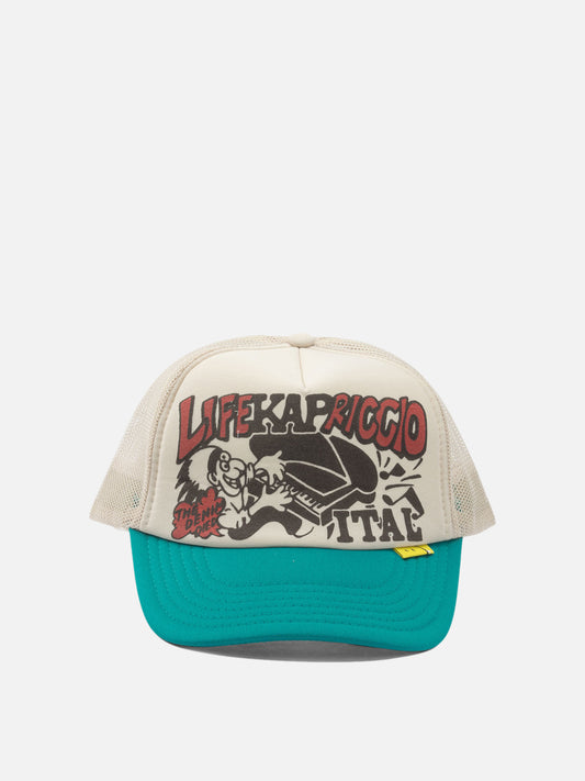 Trucker caps 100% polyester  White - KAPITAL Men | PLP | VIETTI Online Store 
