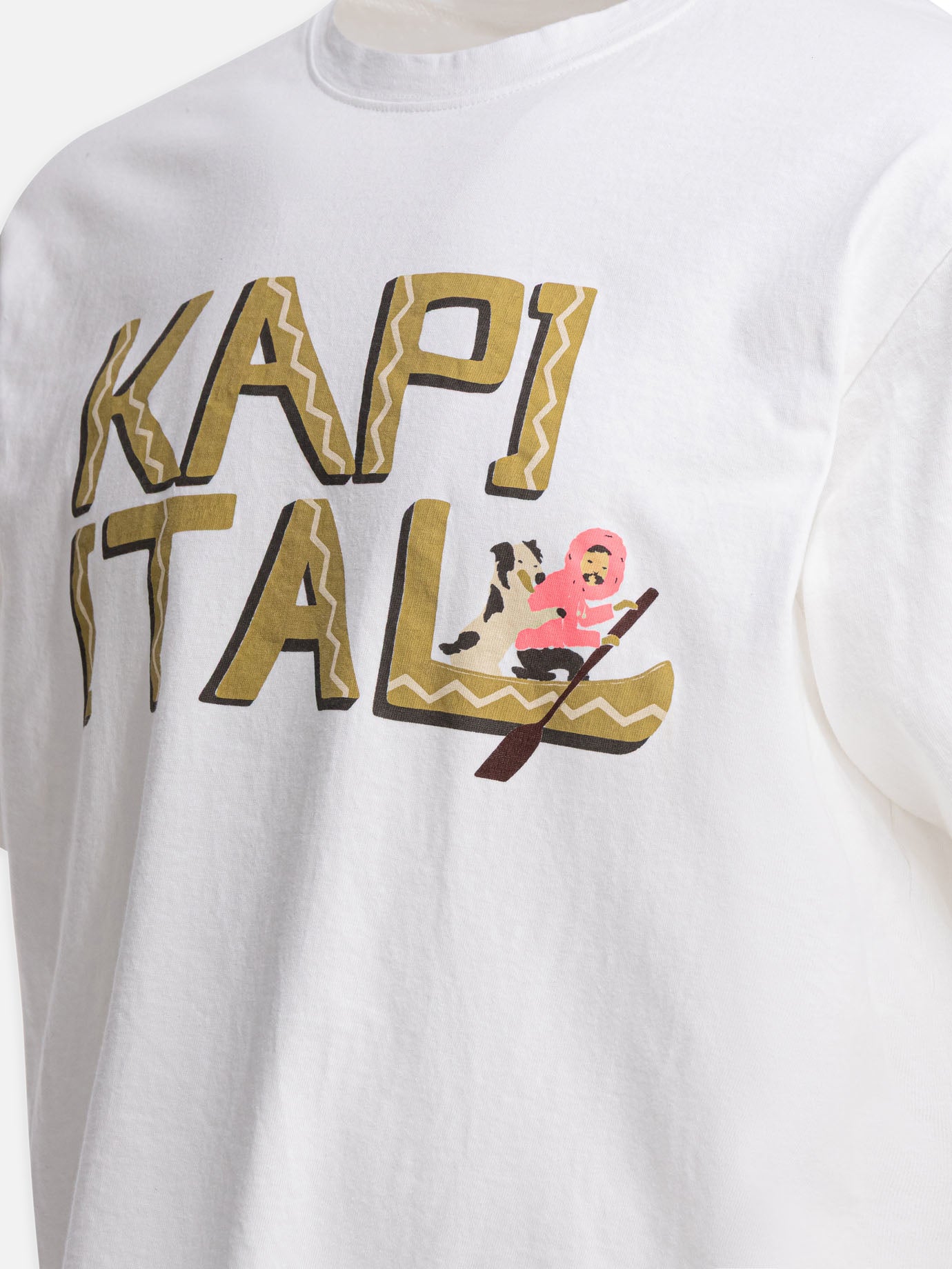 Crewneck t-shirts Graphics  White - KAPITAL Men | PDP | VIETTI Online Store | thumbnail_4