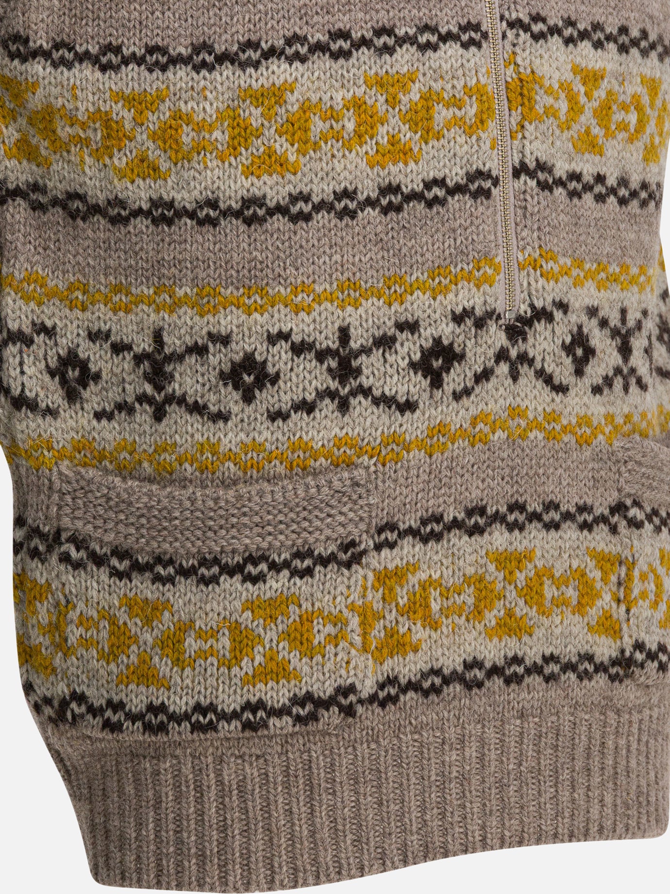 Vests Textured knit  Yellow - KAPITAL Men | PDP | VIETTI Online Store | Zoom-Modal_4
