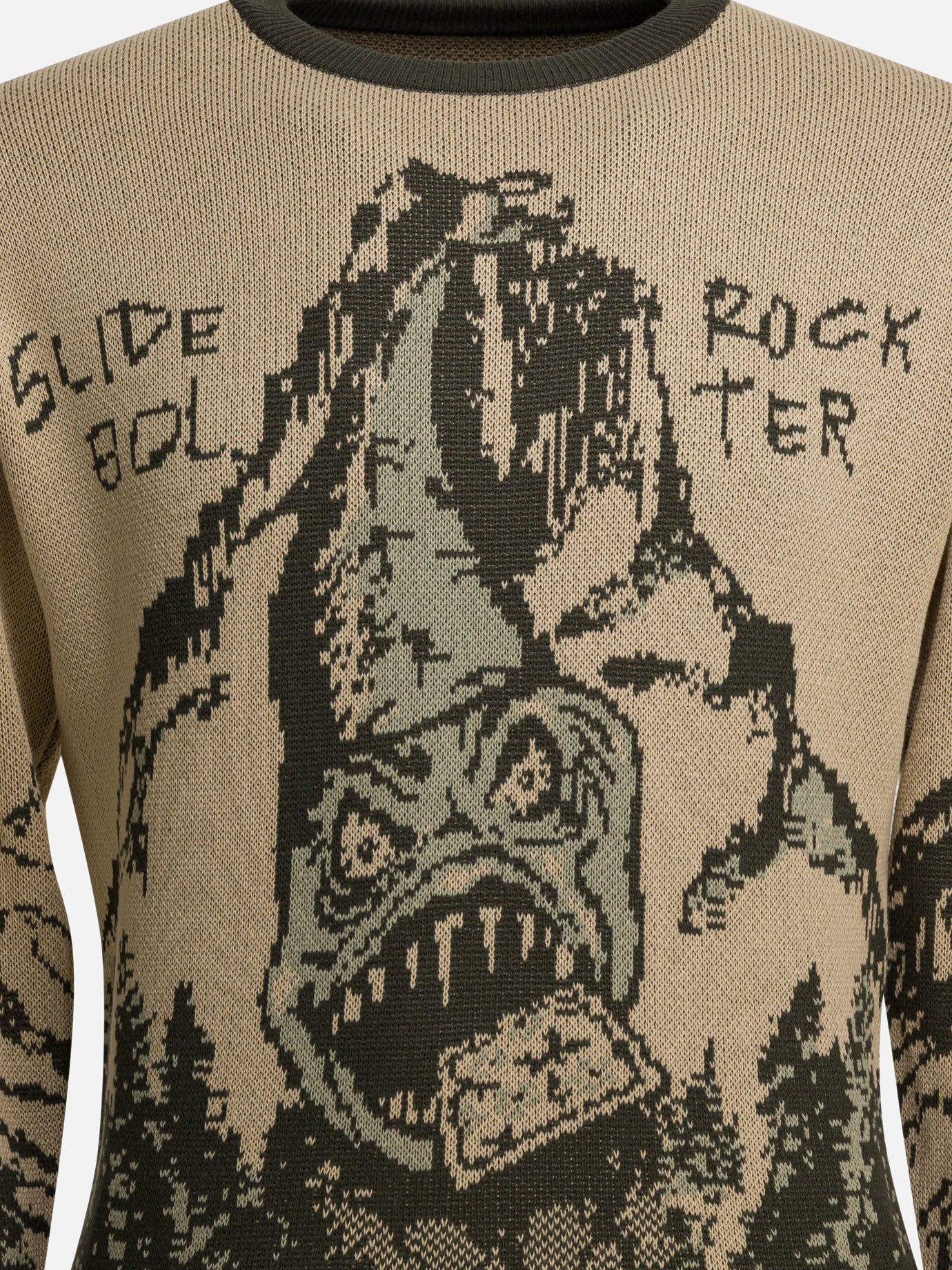 Crewneck sweaters Graphics  Beige - KAPITAL Men | PDP | VIETTI Online Store | Zoom-Modal_3
