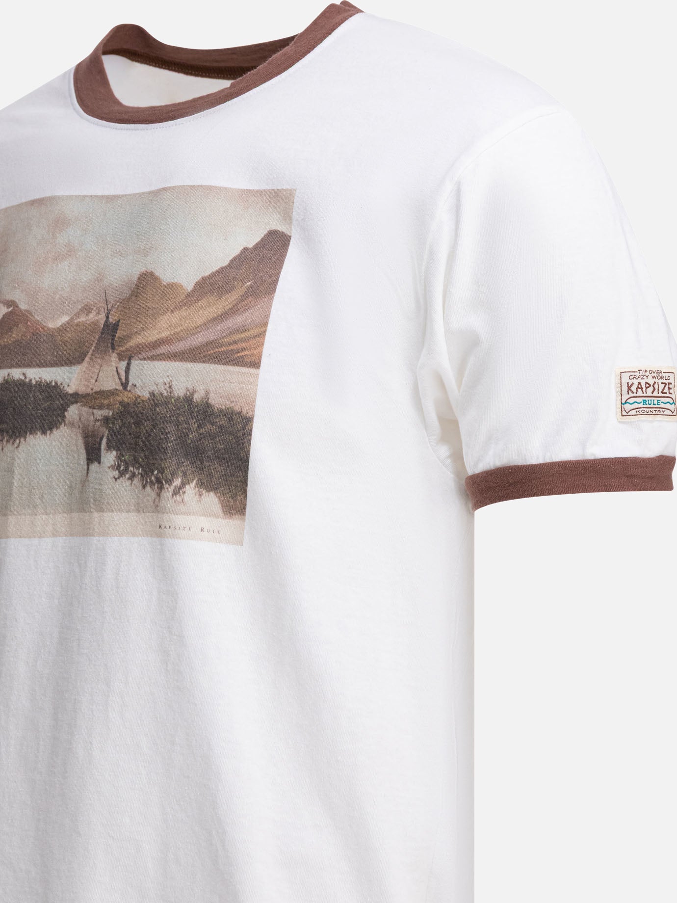 Crewneck t-shirts Graphics  White - KAPITAL Men | PDP | VIETTI Online Store | Zoom-Modal_4
