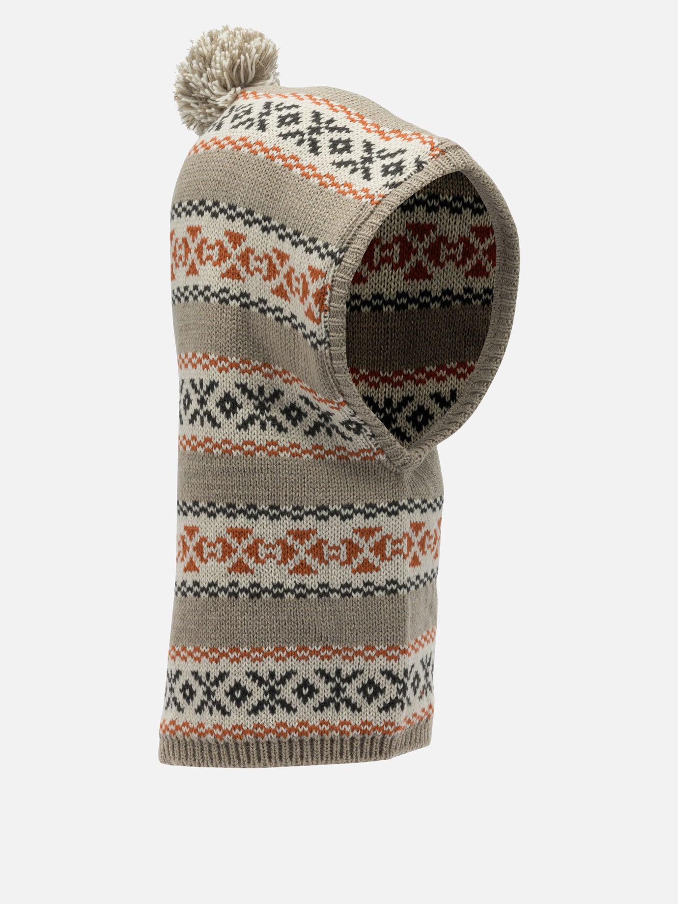 Balaclava 100% wool  Beige - KAPITAL Men | PDP | VIETTI Online Store | thumbnail_2