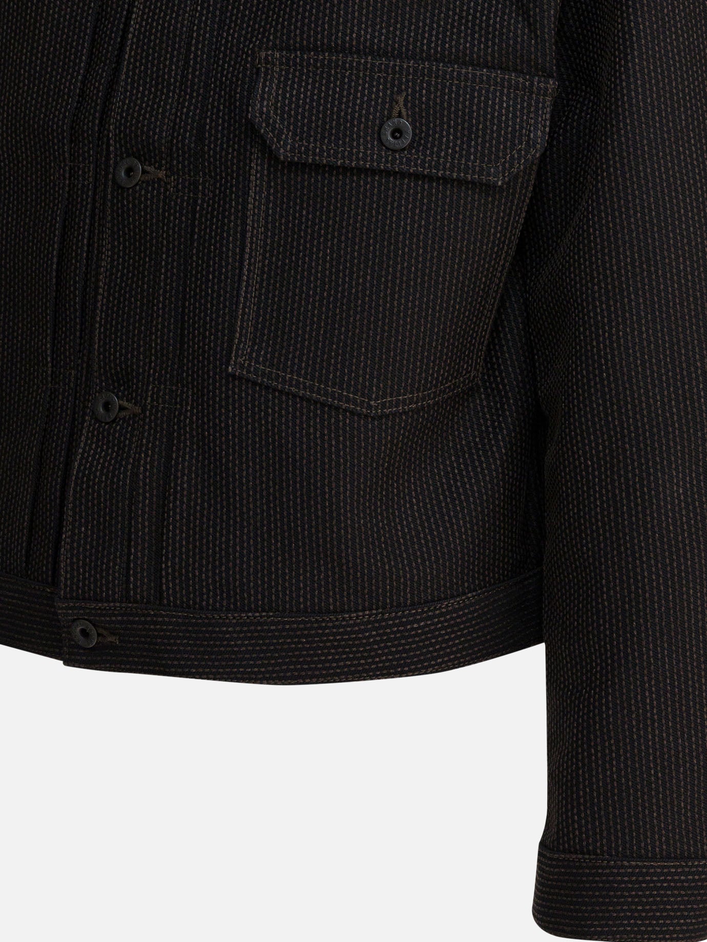 Denim jackets Solid colour  Black - KAPITAL Men | PDP | VIETTI Online Store | thumbnail_4