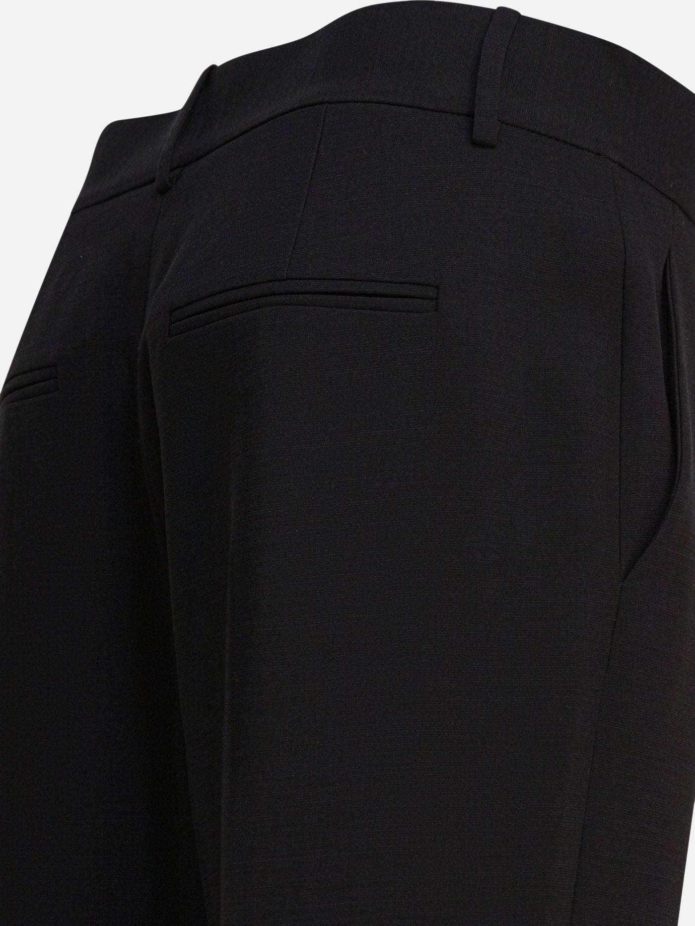 Leisure trousers Solid colour  Black - Khaite Women | PDP | VIETTI Online Store | thumbnail_4