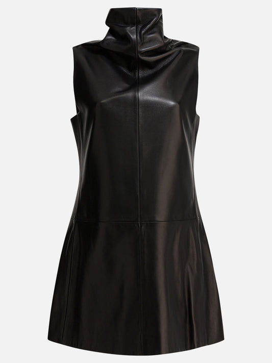 Mini dresses Solid colour  Black - Khaite Women | PDP | VIETTI Online Store 
