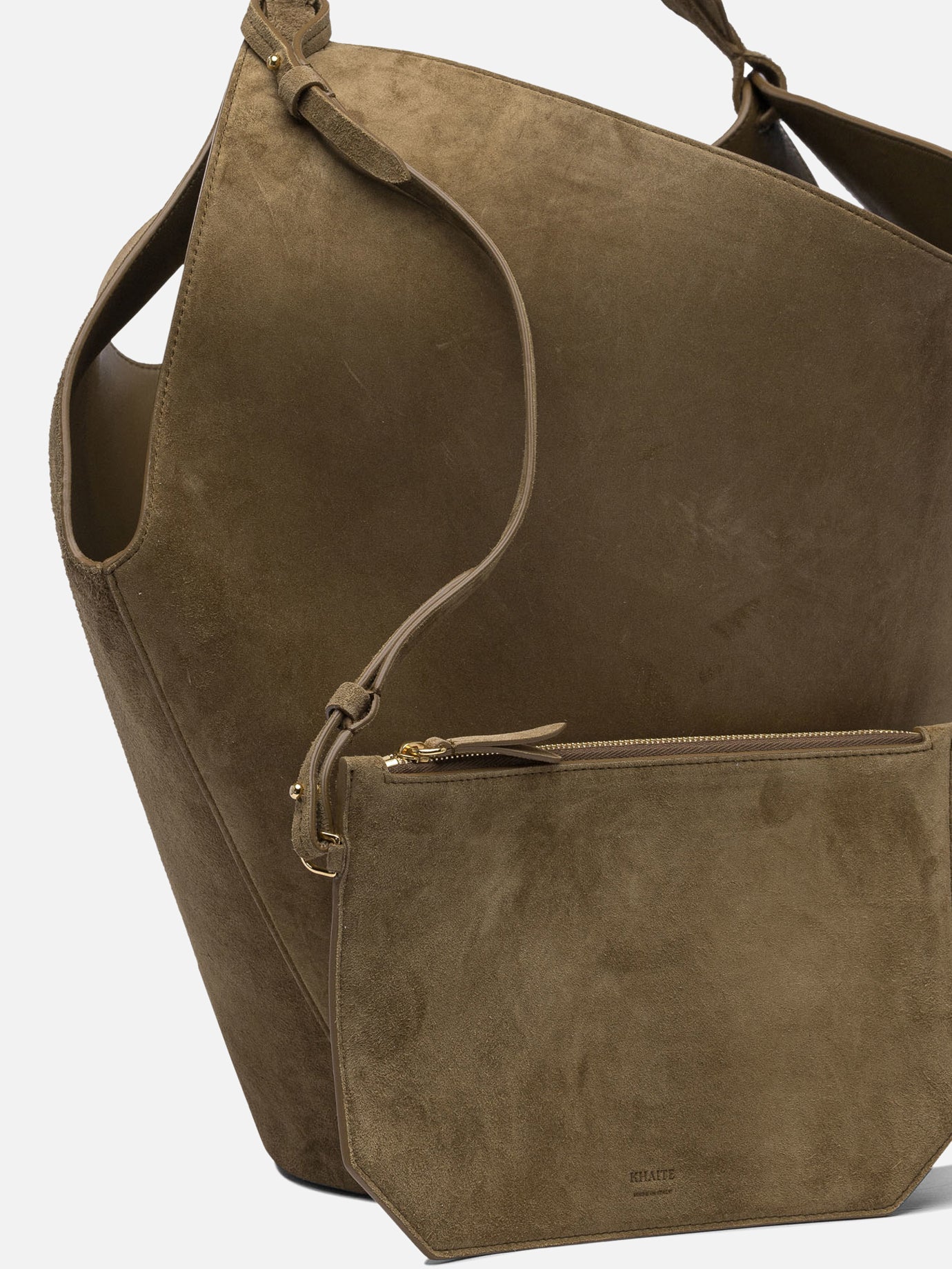 Large bags 100% calfskin  Brown - Khaite Women | PDP | VIETTI Online Store | thumbnail_4