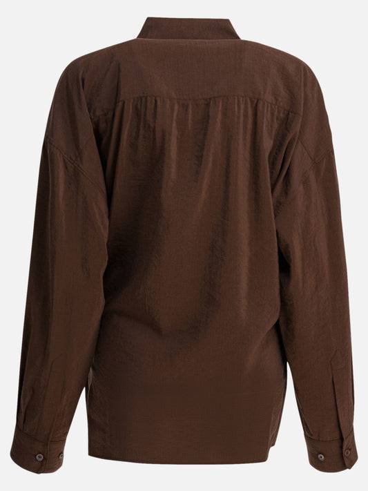 Casual shirts Solid colour  Brown - Lemaire Women | PLP | VIETTI Online Store | 2
