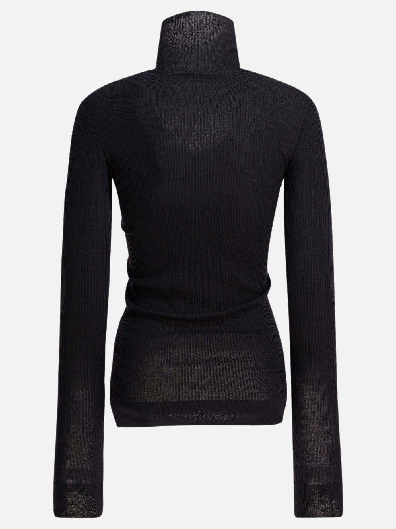 Turtleneck sweaters Solid colour  Black - Lemaire Women | PDP | VIETTI Online Store | Zoom-Modal_2
