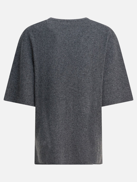Crewneck sweaters Solid colour  Grey - LouLou De Saison Women | PLP | VIETTI Online Store | 2
