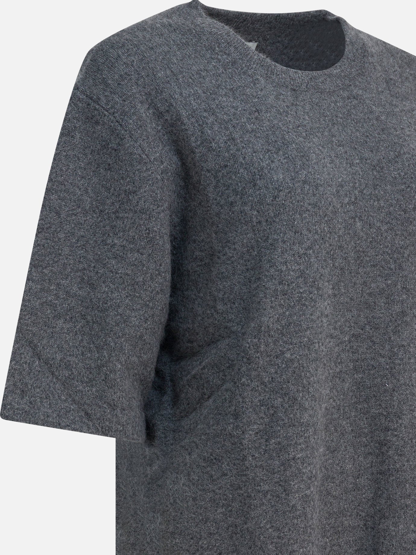 Crewneck sweaters Solid colour  Grey - LouLou De Saison Women | PDP | VIETTI Online Store | thumbnail_4