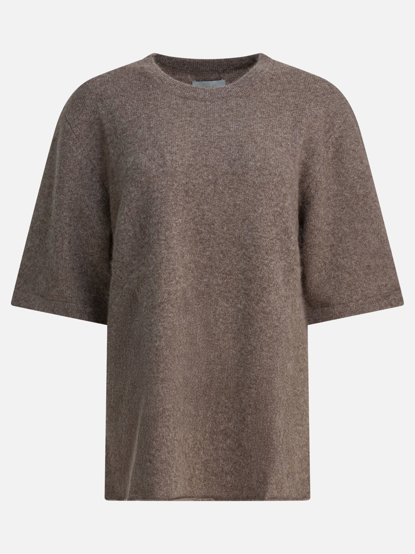 Crewneck sweaters Solid colour  Beige - LouLou De Saison Women | PDP | VIETTI Online Store | thumbnail
