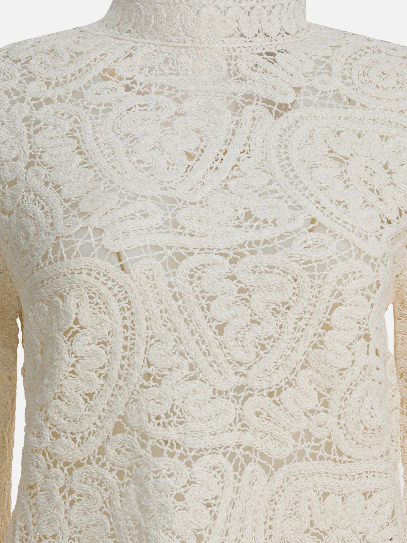 Crewneck sweaters Solid colour  White - LouLou De Saison Women | PDP | VIETTI Online Store | thumbnail_3