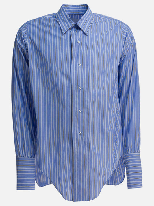 Casual shirts Striped  Light blue - Maison Margiela Women | PDP | VIETTI Online Store 
