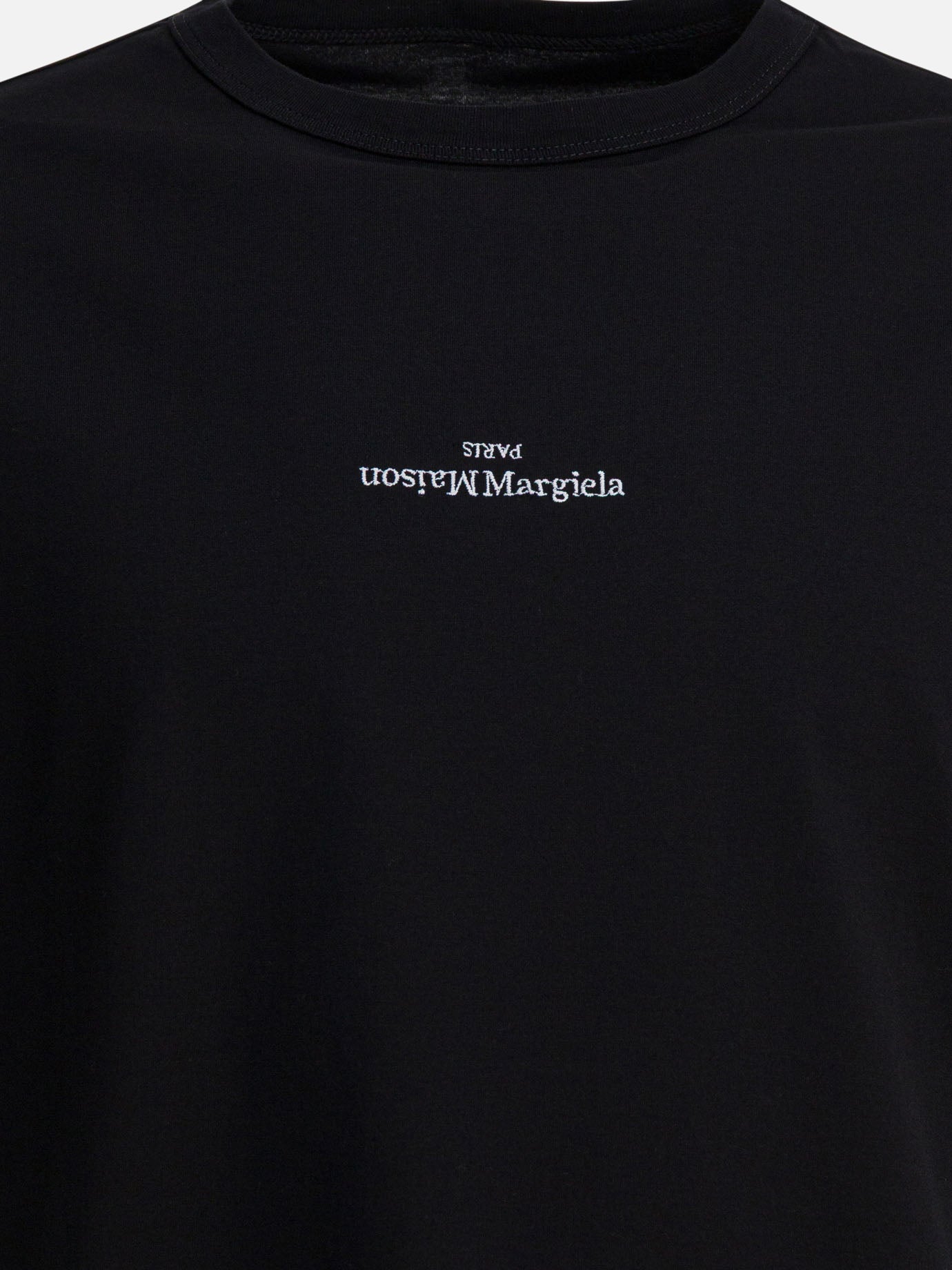 Crewneck t-shirts Logo  Black - Maison Margiela Men | PDP | VIETTI Online Store | thumbnail_3
