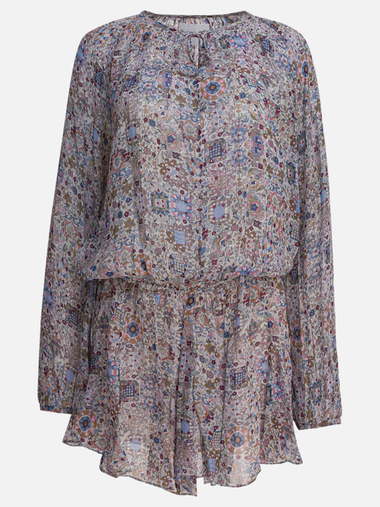 Mini dresses Floral  Beige - Marant Étoile Women | PLP | VIETTI Online Store 
