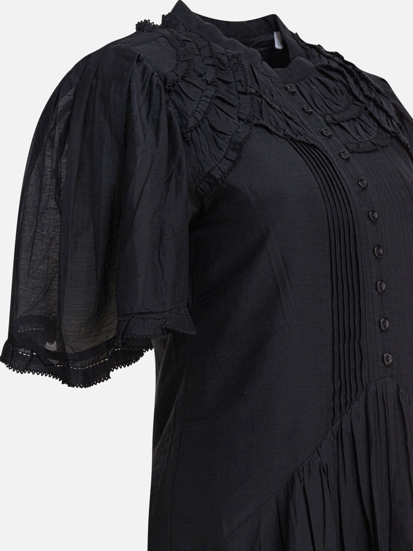 Mini dresses Solid colour  Black - Marant Étoile Women | PDP | VIETTI Online Store | thumbnail_4