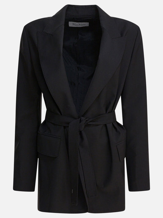 Blazers Solid colour  Black - Max Mara Women | PLP | VIETTI Online Store 
