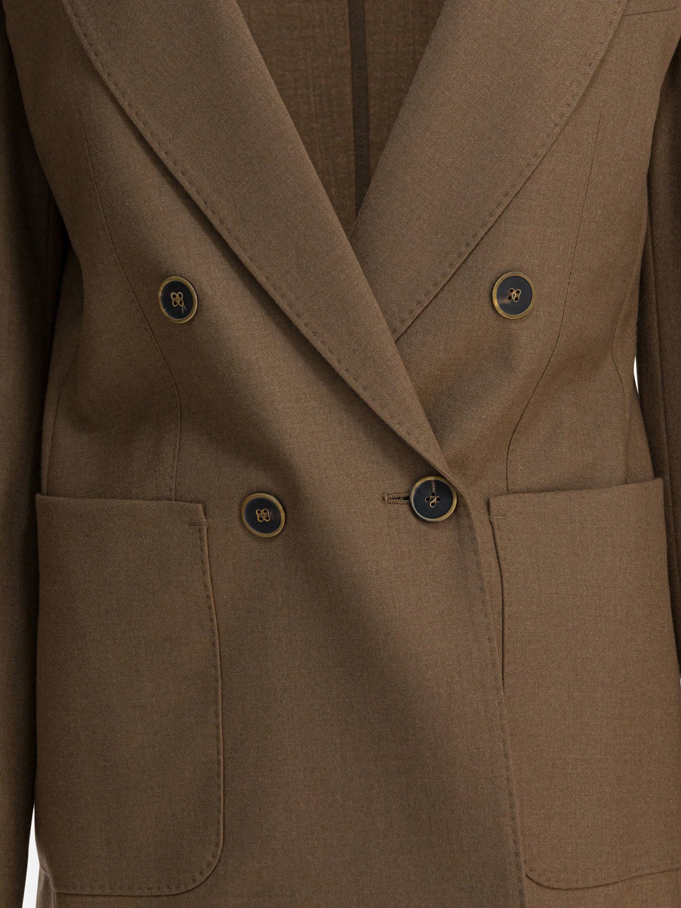 Blazers Solid colour  Brown - Max Mara Women | PDP | VIETTI Online Store | Zoom-Modal_3
